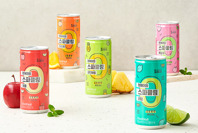 [1am] 0kcal 스파클링 캔 210ml 5종