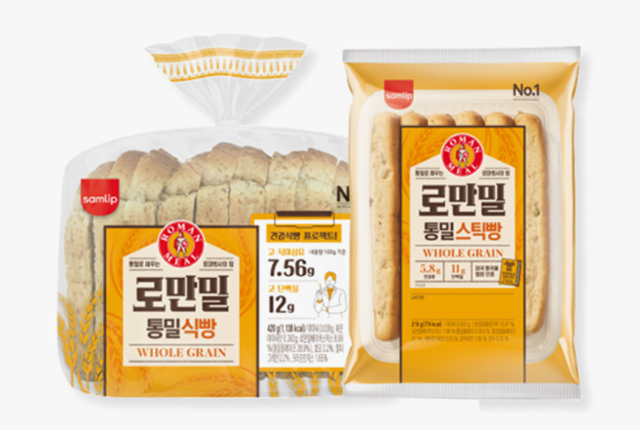 [삼립] 로만밀 통밀빵 2종