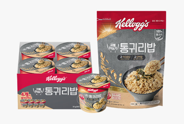 [켈로그] 100% 통귀리밥