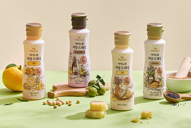 [마이노멀] 저당 드레싱 4종