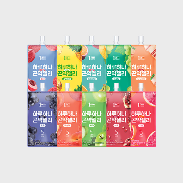 [간식 베스트] 1am 5kcal 곤약젤리 10+10