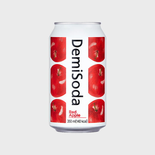 [동아오츠카] 데미소다 레드애플 350ml 캔