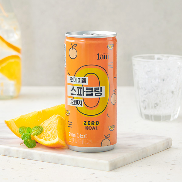 [1am] 원에이엠 스파클링 캔 오렌지 210ml