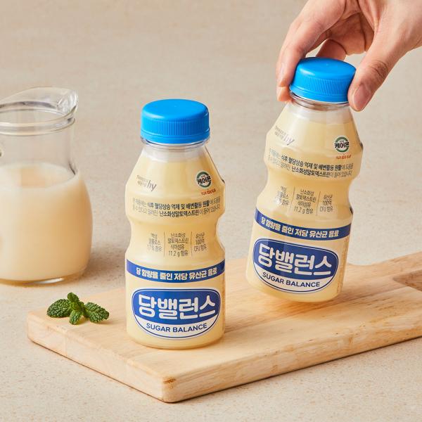 [hy X 무화당] 케어온 당밸런스 저당 야쿠르트 280ml X 12개입