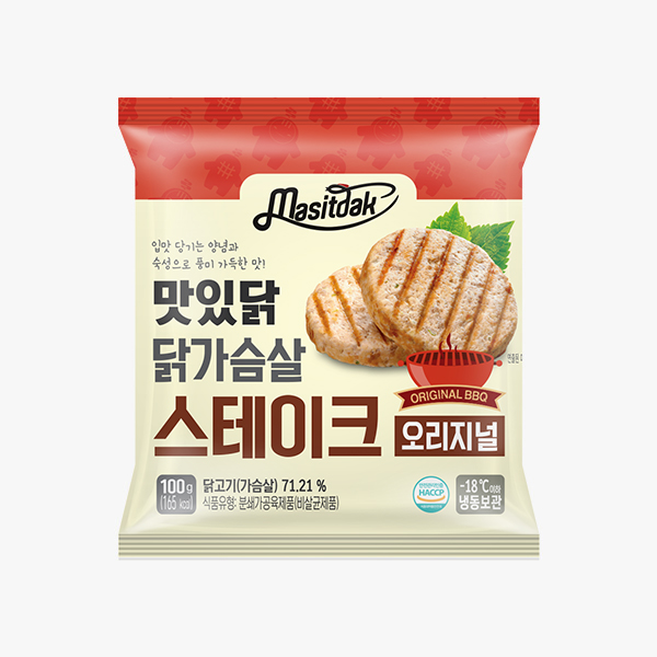 맛있닭 닭가슴살 스테이크 100g~120g
