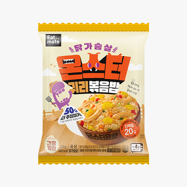 잇메이트 닭가슴살 몬스터 귀리볶음밥 250g