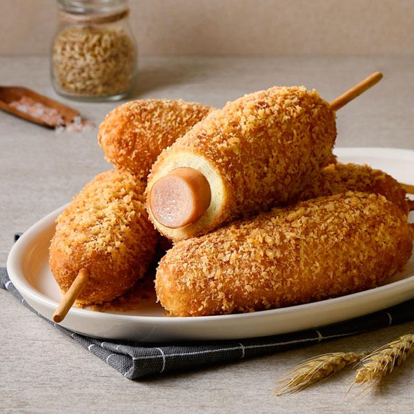[맛있닭] 닭가슴살 크리스피 한끼 핫도그 3종