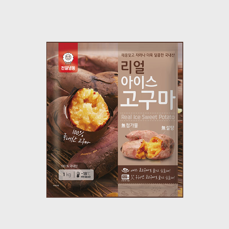[천일식품] 리얼 아이스 고구마 1kg